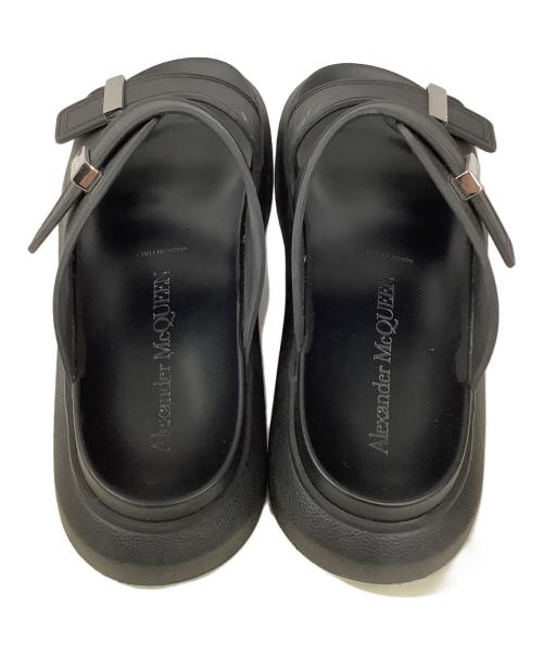 ALEXANDER McQUEEN（アレキサンダーマックイーン）ALEXANDER McQUEEN (アレキサンダーマックイーン) サンダル ブラック サイズ:43の古着・服飾アイテム