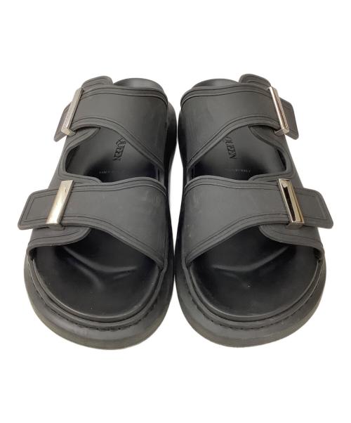 ALEXANDER McQUEEN（アレキサンダーマックイーン）ALEXANDER McQUEEN (アレキサンダーマックイーン) サンダル ブラック サイズ:43の古着・服飾アイテム