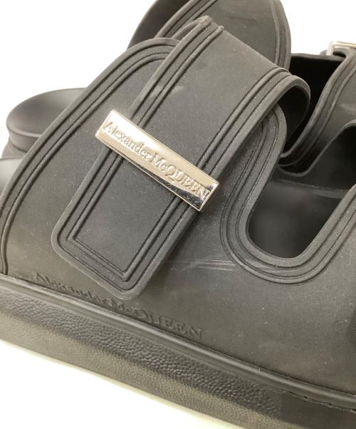 ALEXANDER McQUEEN（アレキサンダーマックイーン）ALEXANDER McQUEEN (アレキサンダーマックイーン) サンダル ブラック サイズ:43の古着・服飾アイテム