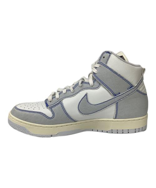 NIKE（ナイキ）NIKE (ナイキ) ハイカットスニーカー ホワイト×ブルー サイズ:28.5の古着・服飾アイテム