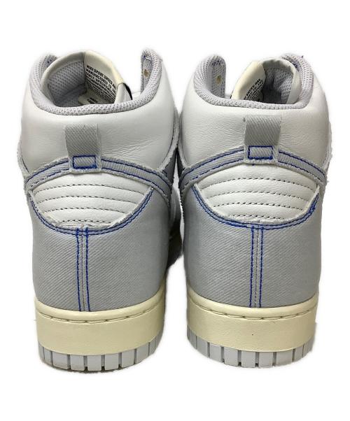 NIKE（ナイキ）NIKE (ナイキ) ハイカットスニーカー ホワイト×ブルー サイズ:28.5の古着・服飾アイテム