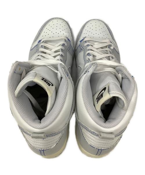 NIKE（ナイキ）NIKE (ナイキ) ハイカットスニーカー ホワイト×ブルー サイズ:28.5の古着・服飾アイテム