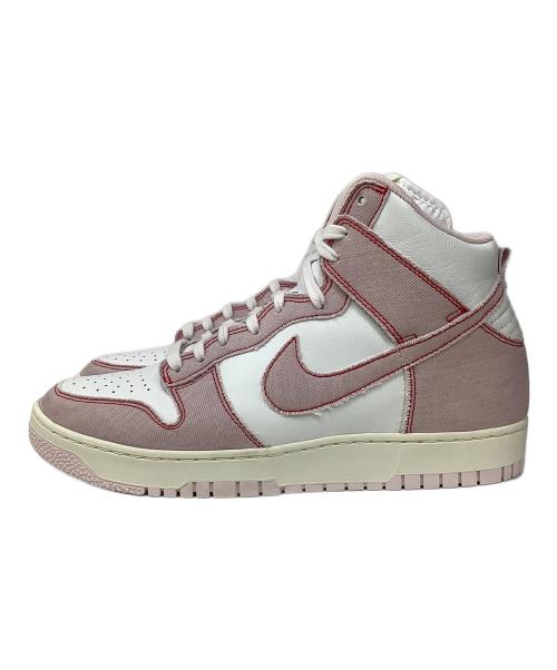 NIKE（ナイキ）NIKE (ナイキ) ハイカットスニーカー ホワイト×レッド サイズ:28の古着・服飾アイテム