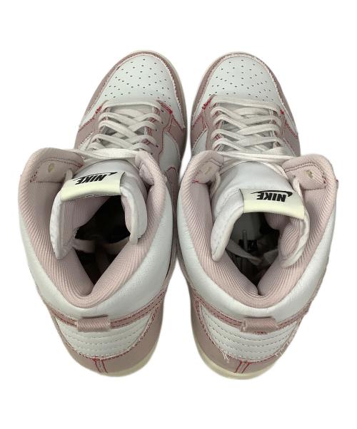 NIKE（ナイキ）NIKE (ナイキ) ハイカットスニーカー ホワイト×レッド サイズ:28の古着・服飾アイテム