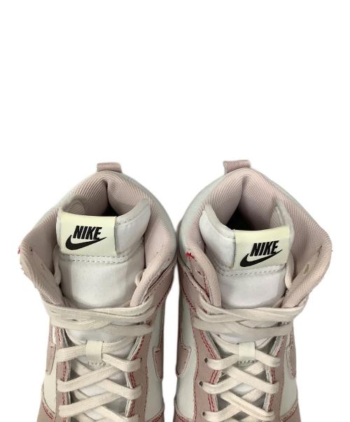NIKE（ナイキ）NIKE (ナイキ) ハイカットスニーカー ホワイト×レッド サイズ:28の古着・服飾アイテム