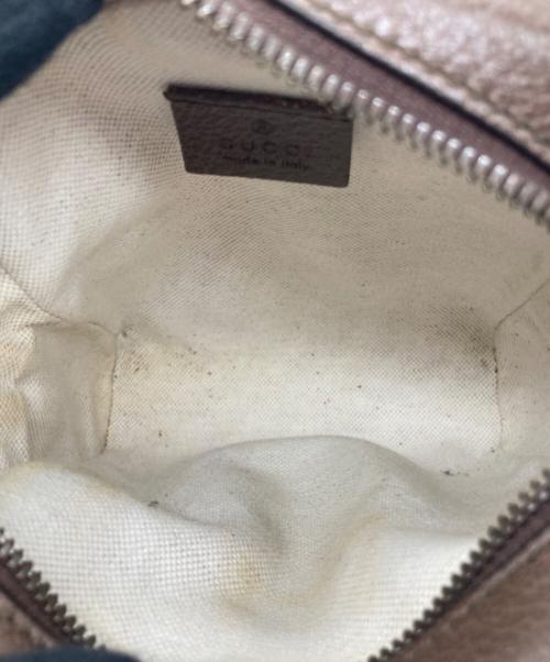 GUCCI（グッチ）GUCCI (グッチ) ショルダーバッグ ベージュ×ブラウンの古着・服飾アイテム