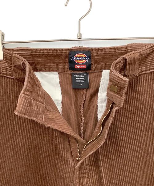 Dickies（ディッキーズ）Dickies (ディッキーズ) SUPREME (シュプリーム) Double Knee Corduroy Work Pant ブラウン サイズ:W32の古着・服飾アイテム