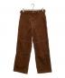 Dickies（ディッキーズ）の古着「Double Knee Corduroy Work Pant」｜ブラウン