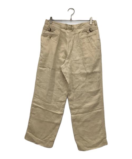 POLO RALPH LAUREN（ポロ・ラルフローレン）POLO RALPH LAUREN (ポロ・ラルフローレン) リネンパンツ ベージュ サイズ:W34の古着・服飾アイテム