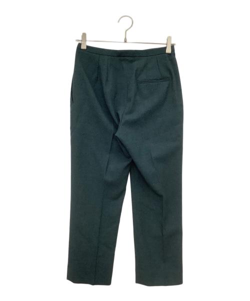 HERMES（エルメス）HERMES (エルメス) シルクテーパードパンツ グリーン サイズ:38の古着・服飾アイテム
