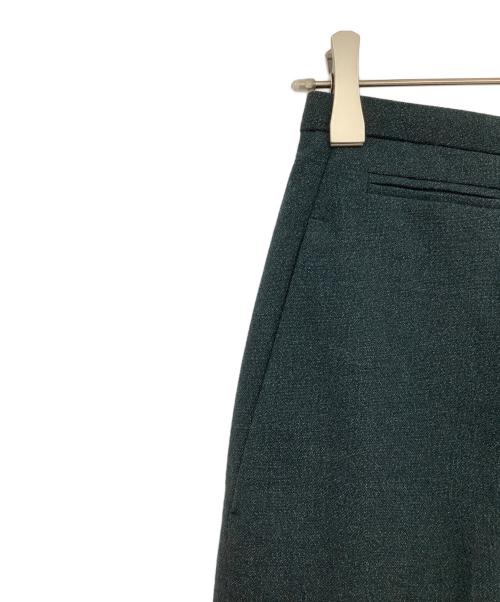 HERMES（エルメス）HERMES (エルメス) シルクテーパードパンツ グリーン サイズ:38の古着・服飾アイテム