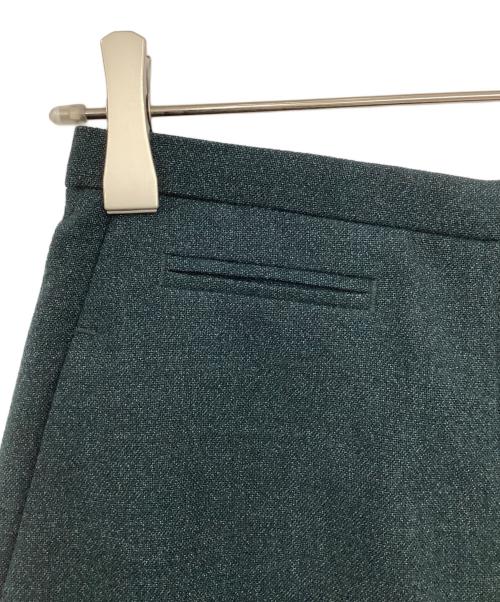 HERMES（エルメス）HERMES (エルメス) シルクテーパードパンツ グリーン サイズ:38の古着・服飾アイテム