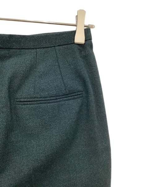 HERMES（エルメス）HERMES (エルメス) シルクテーパードパンツ グリーン サイズ:38の古着・服飾アイテム