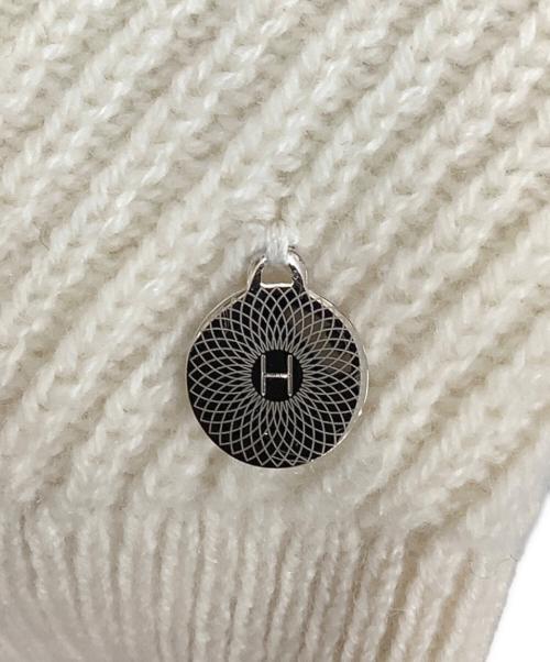 HERMES（エルメス）HERMES (エルメス) 厚手ニット アイボリー サイズ:38の古着・服飾アイテム