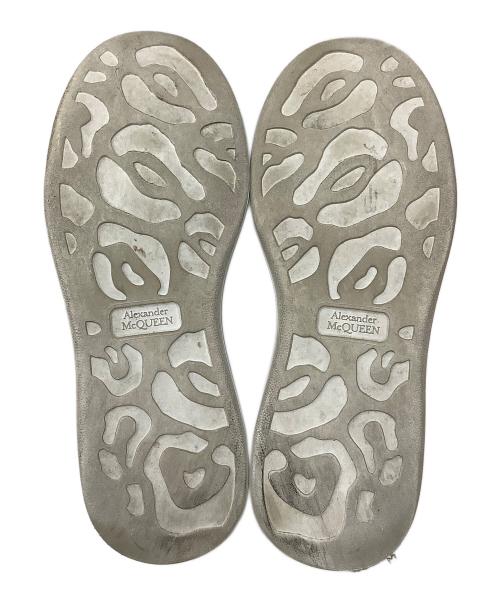 ALEXANDER McQUEEN（アレキサンダーマックイーン）ALEXANDER McQUEEN (アレキサンダーマックイーン) オーバーサイズド レザー スニーカー ホワイト サイズ:40の古着・服飾アイテム