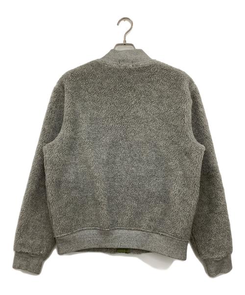 POLO RALPH LAUREN（ポロ・ラルフローレン）POLO RALPH LAUREN (ポロ・ラルフローレン) ボアブルゾン グレー サイズ:Mの古着・服飾アイテム