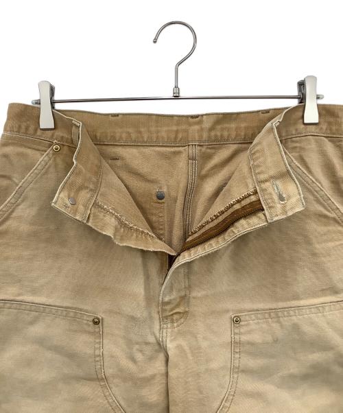CarHartt（カーハート）CarHartt (カーハート) ダブルニーペインターパンツ ベージュ サイズ:表記無しの古着・服飾アイテム