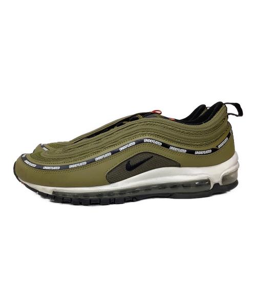 NIKE（ナイキ）NIKE (ナイキ) UNDEFEATED (アンディフィーテッド) ローカットスニーカー カーキ サイズ:27.5の古着・服飾アイテム