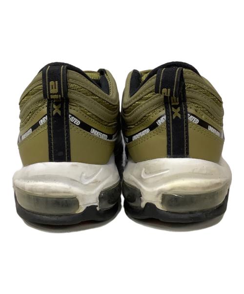 NIKE（ナイキ）NIKE (ナイキ) UNDEFEATED (アンディフィーテッド) ローカットスニーカー カーキ サイズ:27.5の古着・服飾アイテム