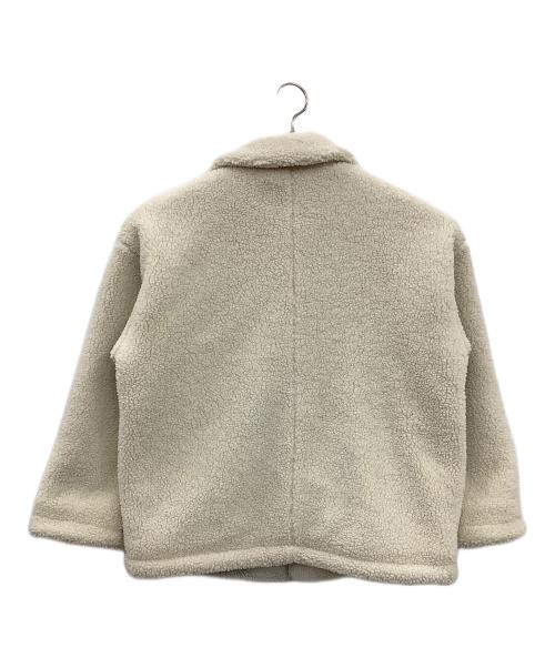 DANTON（ダントン）DANTON (ダントン) ライトボア 中綿カバーオール ホワイト サイズ:Mの古着・服飾アイテム