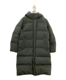 UNIQLO（ユニクロ）の古着「シームレスロングダウンコート」｜オリーブ