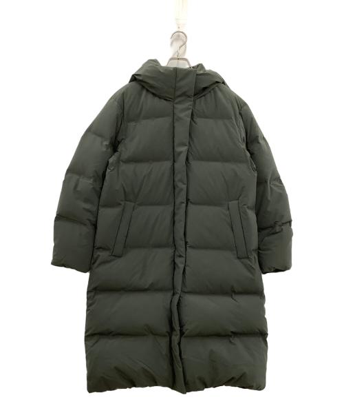 UNIQLO（ユニクロ）UNIQLO (ユニクロ) シームレスロングダウンコート オリーブ サイズ:XLの古着・服飾アイテム