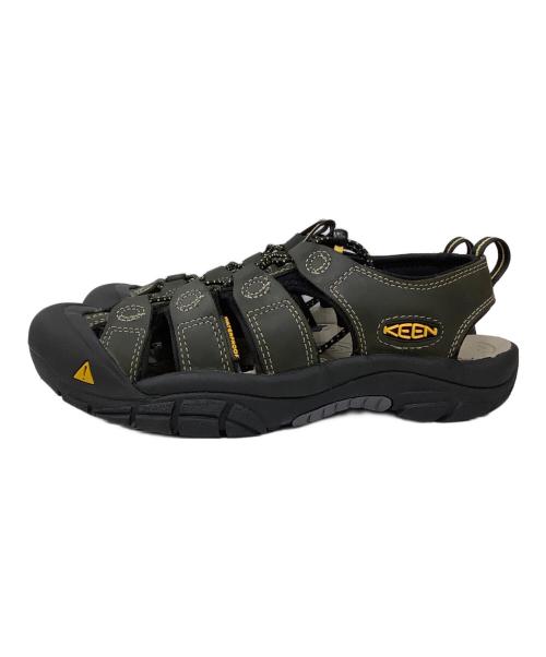 KEEN（キーン）KEEN (キーン) KUMANOKODO サンダル ブラック サイズ:25.5の古着・服飾アイテム