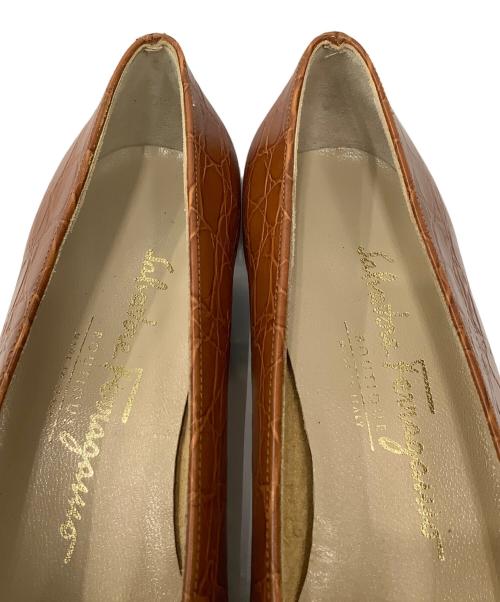 Salvatore Ferragamo（サルヴァトーレ フェラガモ）Salvatore Ferragamo (サルヴァトーレ フェラガモ) パンプス ブラウン サイズ:5の古着・服飾アイテム