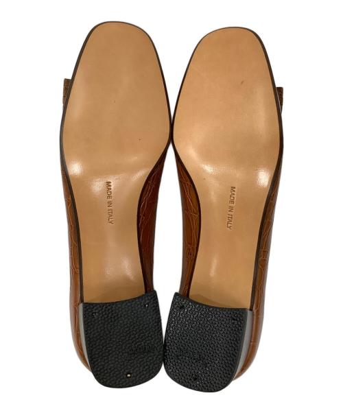 Salvatore Ferragamo（サルヴァトーレ フェラガモ）Salvatore Ferragamo (サルヴァトーレ フェラガモ) パンプス ブラウン サイズ:5の古着・服飾アイテム
