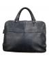 PELLE MORBIDA (ペッレモルビダ) 2WAYビジネスバッグ ネイビー：27000円