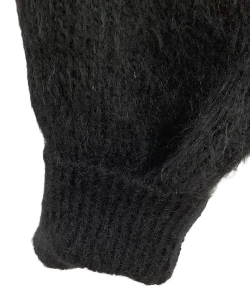 blurhms ROOTSTOCK（ブラームスルーツストック）blurhms ROOTSTOCK (ブラームスルーツストック) 厚手ニット ブラック サイズ:3の古着・服飾アイテム