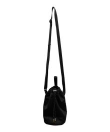 MACKINTOSH×PORTER（マッキントッシュ×ポーター）の古着「巾着ショルダーバッグ」｜ブラック