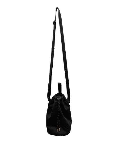 MACKINTOSH（マッキントッシュ）MACKINTOSH (マッキントッシュ) PORTER (ポーター) 巾着ショルダーバッグ ブラックの古着・服飾アイテム