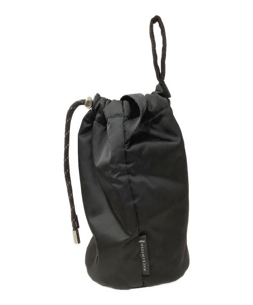 MACKINTOSH（マッキントッシュ）MACKINTOSH (マッキントッシュ) PORTER (ポーター) 巾着ショルダーバッグ ブラックの古着・服飾アイテム