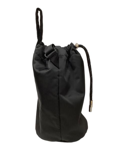 MACKINTOSH（マッキントッシュ）MACKINTOSH (マッキントッシュ) PORTER (ポーター) 巾着ショルダーバッグ ブラックの古着・服飾アイテム