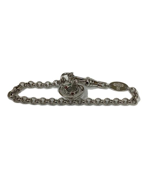 Vivienne Westwood（ヴィヴィアンウエストウッド）Vivienne Westwood (ヴィヴィアンウエストウッド) NEW PETITE ORB BRACELET シルバー(カラー)の古着・服飾アイテム