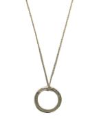 TIFFANY & Co.ティファニー）の古着「1837 サークルペンダント」｜シルバー(カラー)