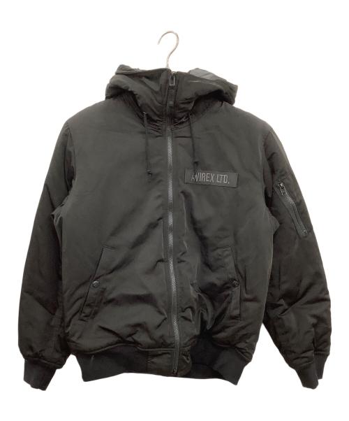 AVIREX（アヴィレックス）AVIREX (アヴィレックス) 中綿ジャケット ブラック サイズ:Mの古着・服飾アイテム