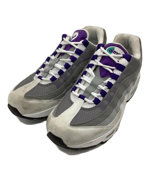 NIKE（ナイキ）NIKE (ナイキ) ローカットスニーカー グレー×ホワイト サイズ:27.5の古着・服飾アイテム