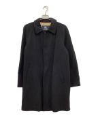 BURBERRYバーバリー）の古着「ステンカラーコート」｜ブラック
