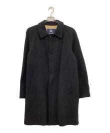 BURBERRY（バーバリー）の古着「ステンカラーコート」｜ブラック