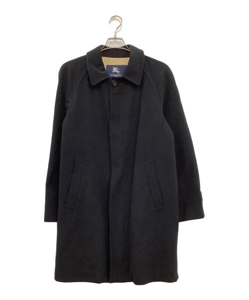 BURBERRY（バーバリー）BURBERRY (バーバリー) ステンカラーコート ブラック サイズ:46の古着・服飾アイテム