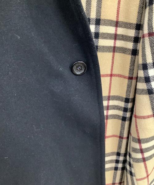 BURBERRY（バーバリー）BURBERRY (バーバリー) ステンカラーコート ブラック サイズ:46の古着・服飾アイテム