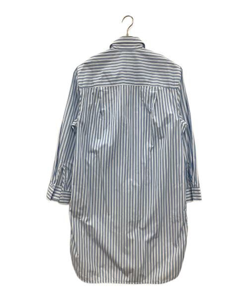 DIESEL（ディーゼル）DIESEL (ディーゼル) 長袖ワンピース ブルー×ホワイト サイズ:XSの古着・服飾アイテム