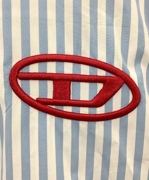 DIESEL（ディーゼル）DIESEL (ディーゼル) 長袖ワンピース ブルー×ホワイト サイズ:XSの古着・服飾アイテム