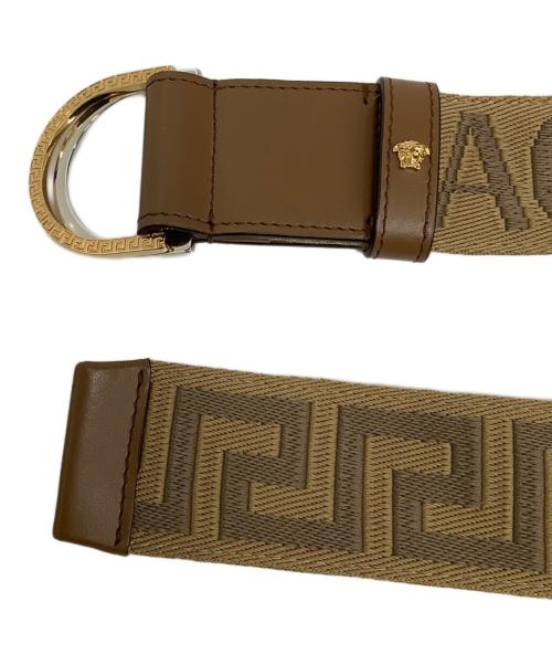 VERSACE（ヴェルサーチ）VERSACE (ヴェルサーチ) ベルト ブラウンの古着・服飾アイテム