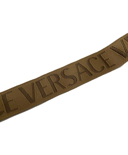 VERSACE（ヴェルサーチ）VERSACE (ヴェルサーチ) ベルト ブラウンの古着・服飾アイテム