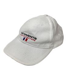VETEMENTS（ヴェトモン）の古着「HAUTE COUTURE CAP」｜ホワイト