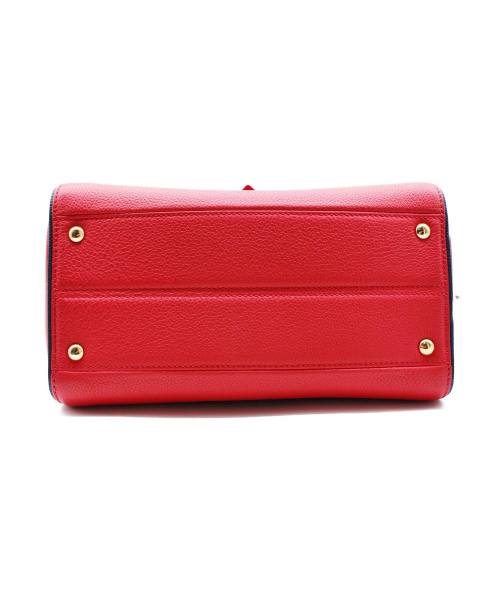 LOUIS VUITTON（ルイ ヴィトン）LOUIS VUITTON (ルイ ヴィトン) ドゥブルV ブラウン×レッド サイズ:- モノグラム M54624 キャンバス×レザー TR1137の古着・服飾アイテム