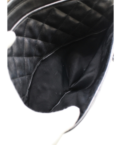 CHANEL（シャネル）CHANEL (シャネル) マトラッセ フリンジチェーンショルダーバッグ ブラック サイズ:- マトラッセ 2468258の古着・服飾アイテム